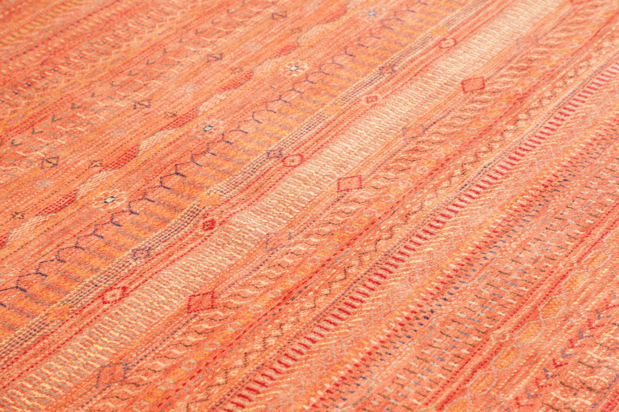 Moderner afghanischer Teppich handgeknüpft 221x156 Z478855 9 Moderner afghanischer Teppich handgeknüpft 221x156 Z478855 – Bild 8