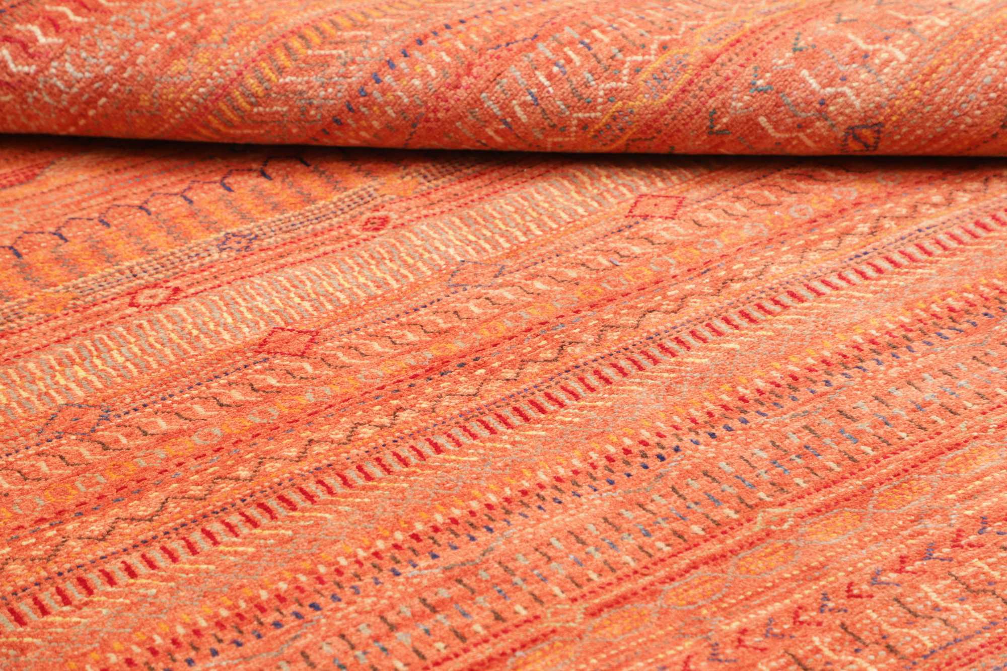 Moderner afghanischer Teppich handgeknüpft 221x156 Z478855 12 Moderner afghanischer Teppich handgeknüpft 221x156 Z478855 – Bild 11