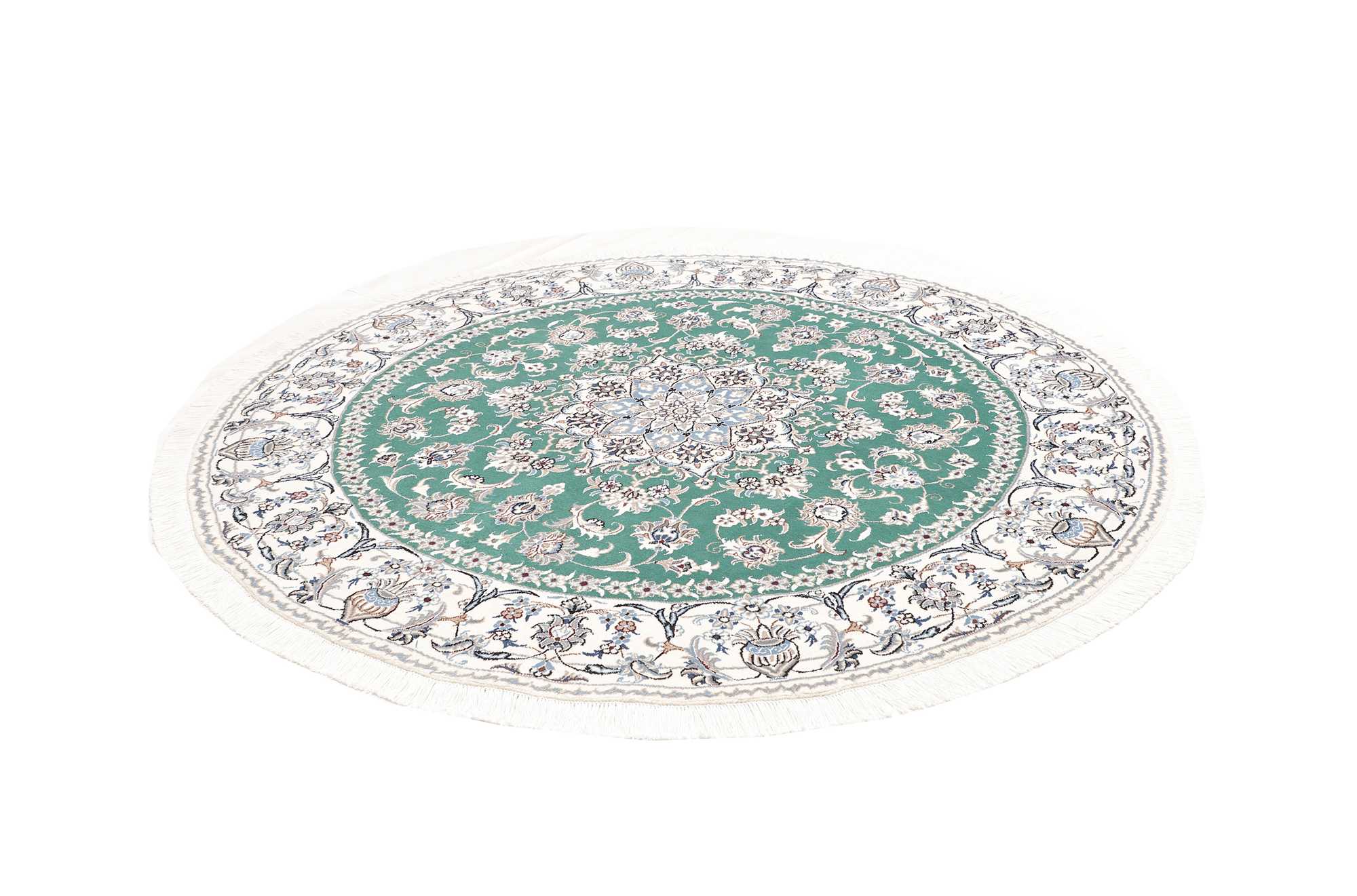 Teppich NAIN KASHMAR 200x197cm - Z481145 4 Teppich NAIN KASHMAR 200x197cm - Z481145 – Bild 2
