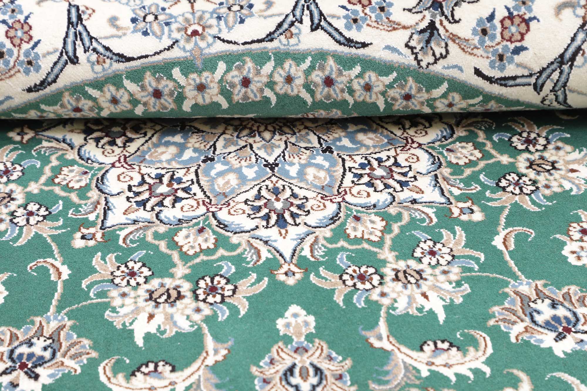 Teppich NAIN KASHMAR 200x197cm - Z481145 10 Teppich NAIN KASHMAR 200x197cm - Z481145 – Bild 8