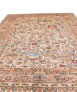 KASHMAR Teppich archäologisches Muster 394x303 Z481318 – Bild 5