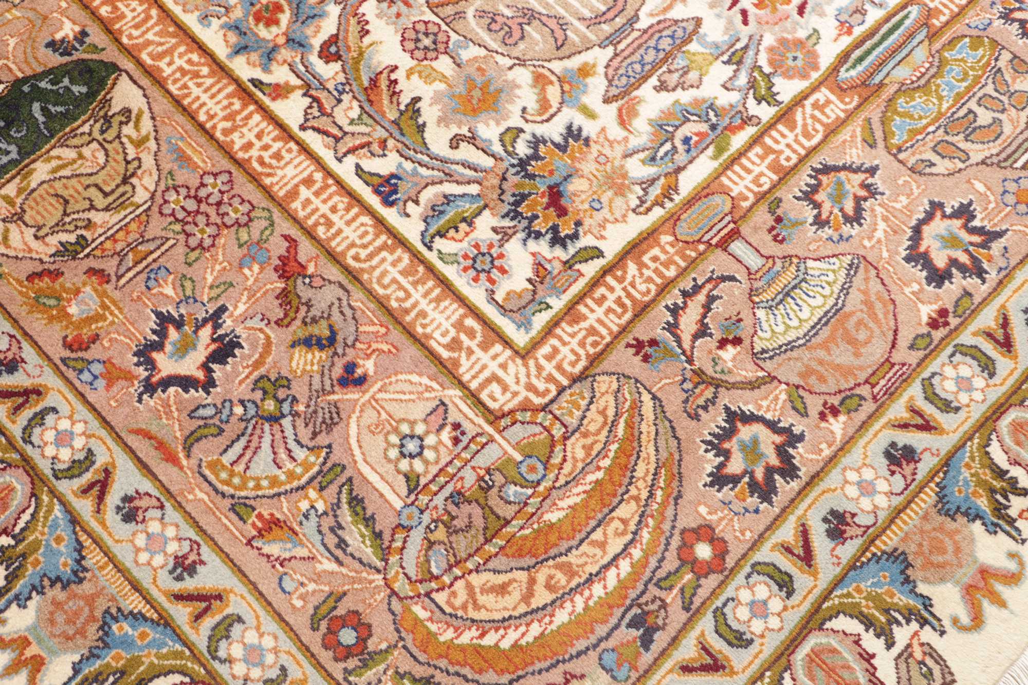 KASHMAR Teppich archäologisches Muster 394x303 Z481318 – Bild 7