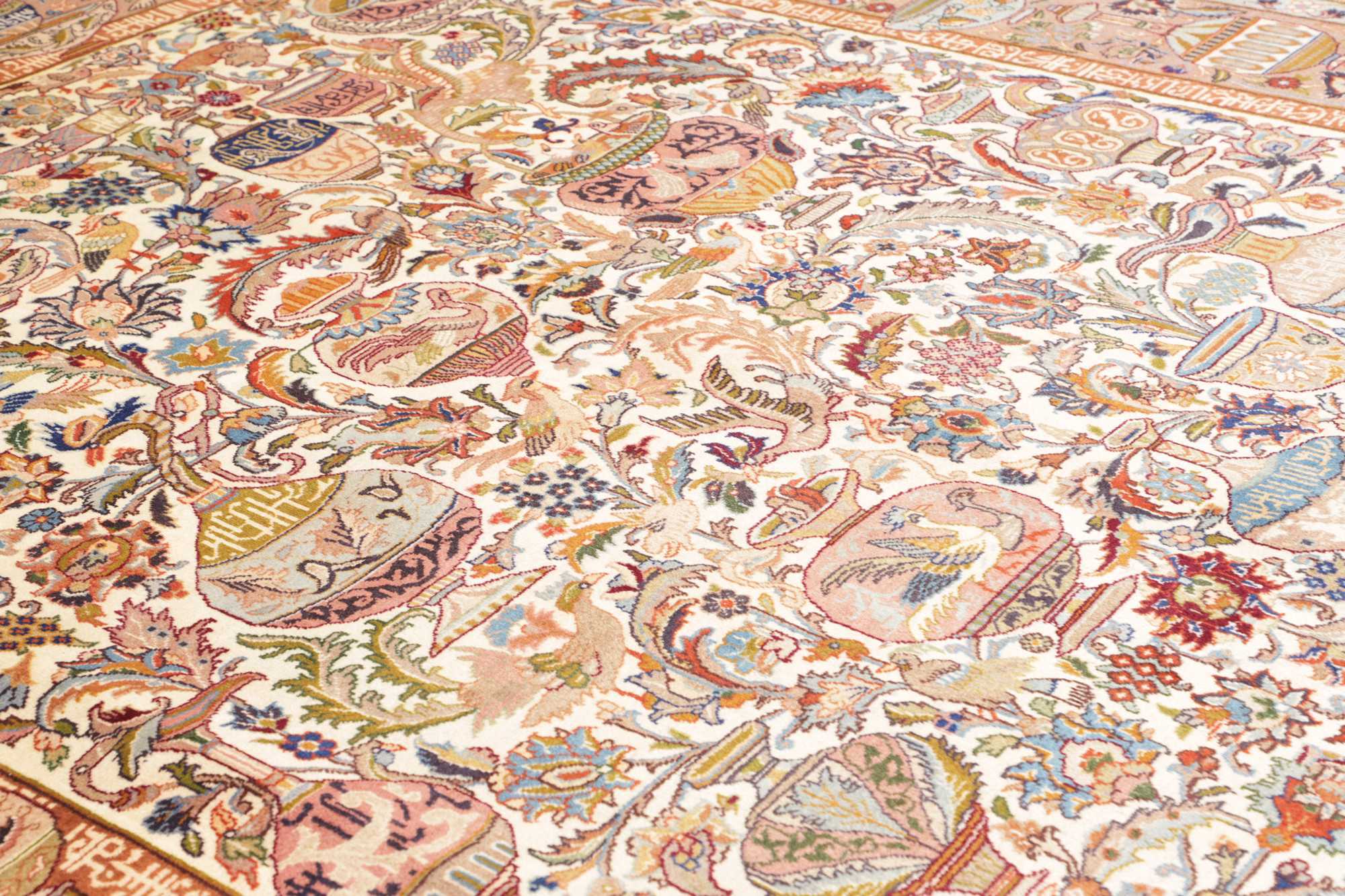 KASHMAR Teppich archäologisches Muster 394x303 Z481318 – Bild 8