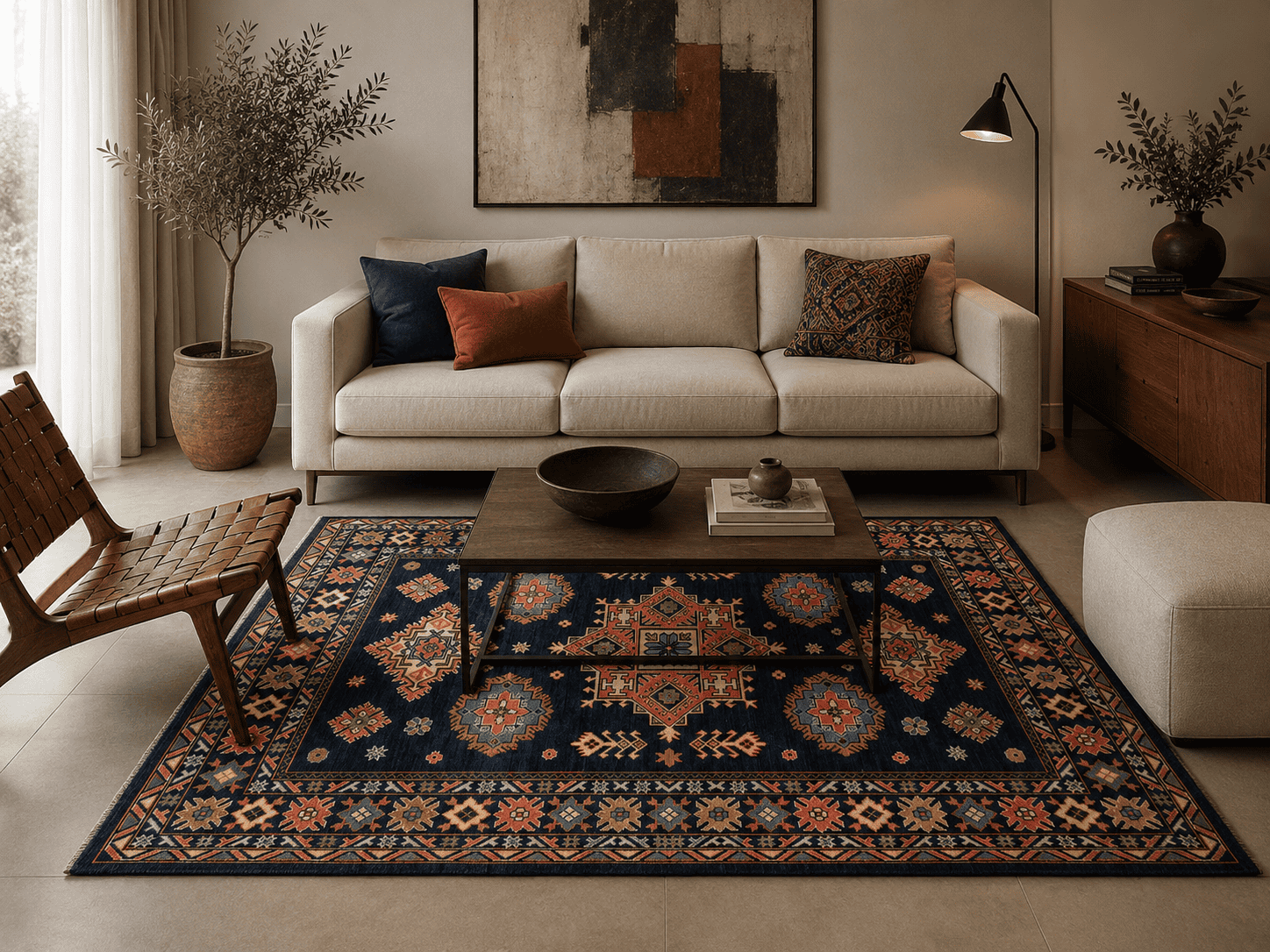 Kasak-Teppich 239x169 cm – 8218517A 4 Kasak-Teppich 239x169 cm – 8218517A – Bild 2