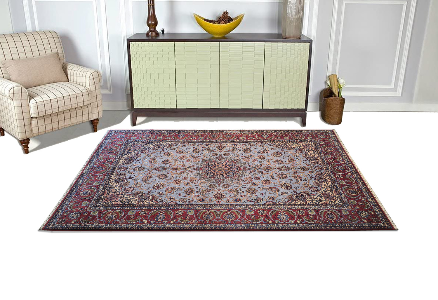 Isfahan Teppich 250x160 cm - B1737 4 Isfahan Teppich 250x160 cm - B1737 – Bild 2